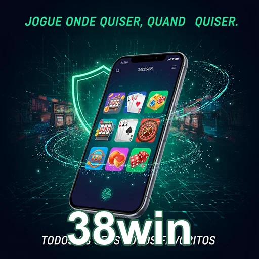 Ilustração de Explore o universo de jogos no 38win com recompensas VIP