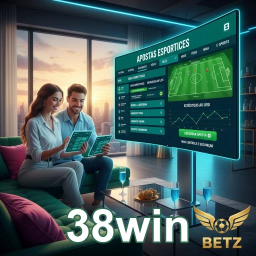 Ilustração de Explore os serviços VIP da 38win com segurança e agilidade