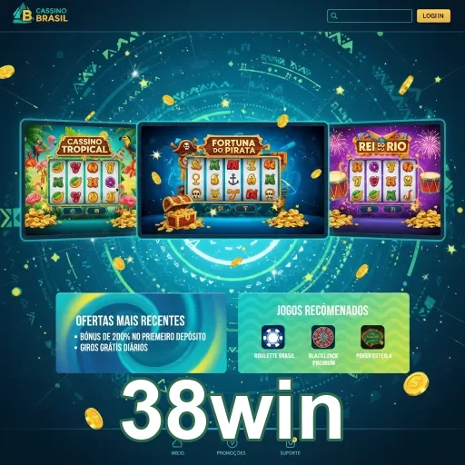 Ilustração de Explore as Promoções e Bônus do 38win com Agilidade